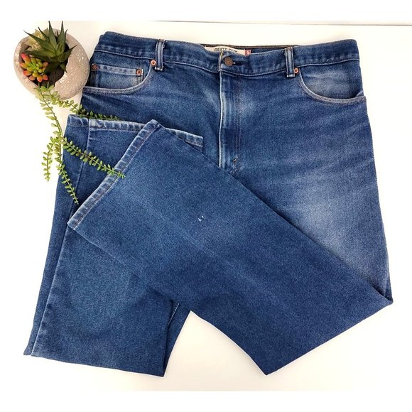 Levi's 517 2010 Bootcut Distressed Jeans Size 40 x 30 - Picture 2 of 12